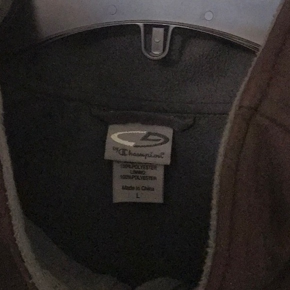 Brown Champion water resistant shell fleece lining - Picture 2 of 4